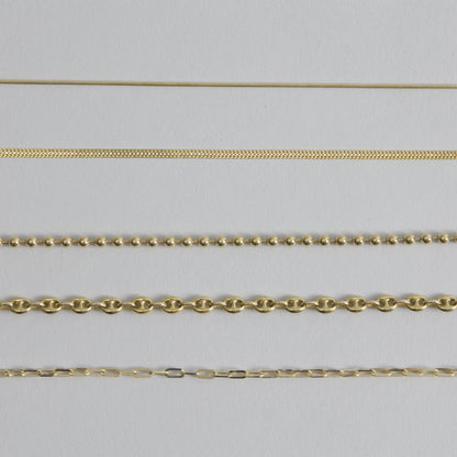 Jewlys Pivot 10K Solid Gold Paperclip Chain – 4-in-1 Versatile Design