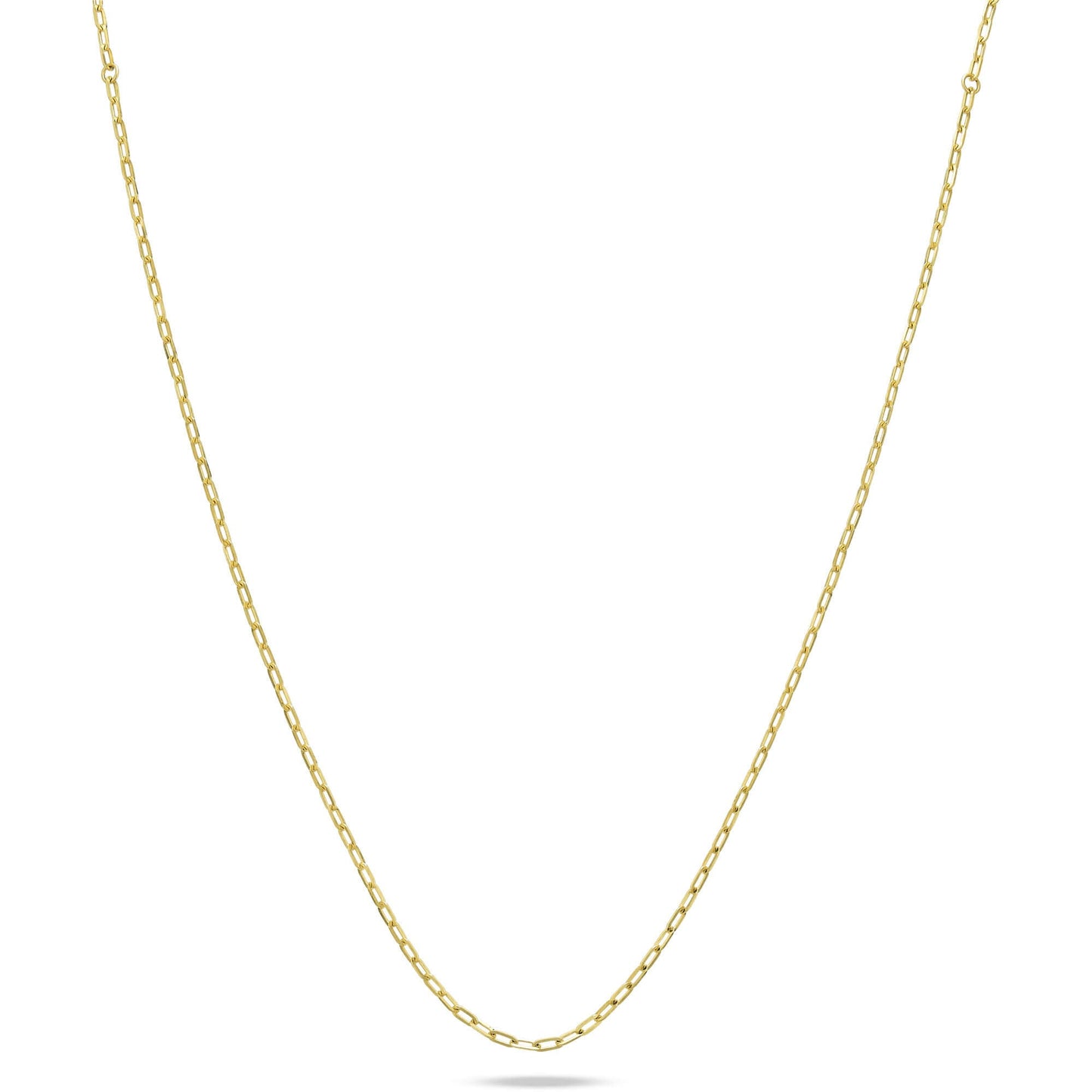 Jewlys Pivot 10K Solid Gold Paperclip Chain – 4-in-1 Versatile Design