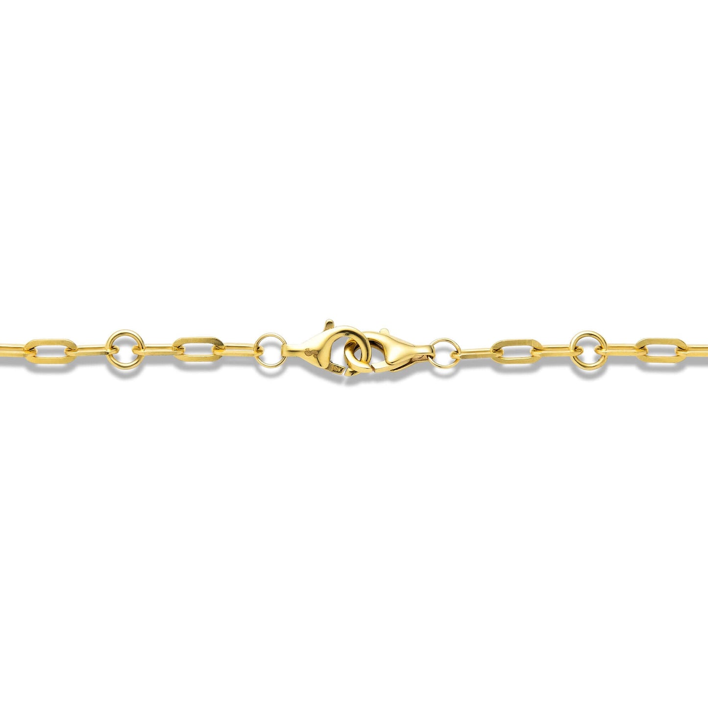 Jewlys Pivot 10K Solid Gold Paperclip Chain – 4-in-1 Versatile Design